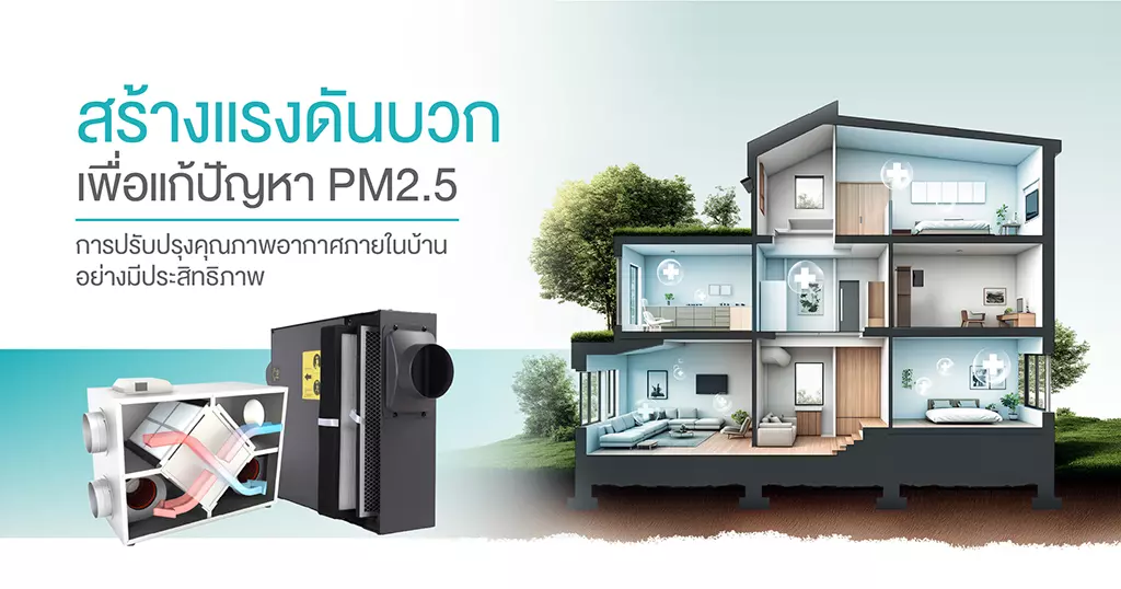 ห้องแรงดันบวก PM2.5